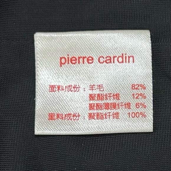 🆕 Pierre Cardin Dress Womens Size 6 8 Black Wool Blend Rhinestone Sparkles Chic - Picture 15 of 16